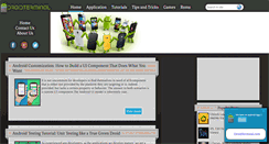 Desktop Screenshot of droidterminal.com