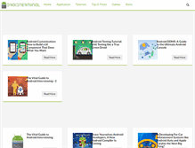Tablet Screenshot of droidterminal.com